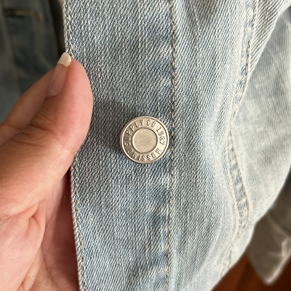 Mossimo Jean/Sweatshirt Jacket - Picture 10 of 10
